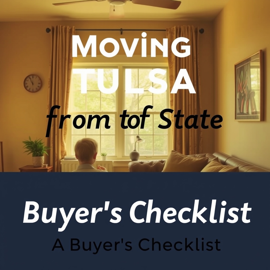 Moving to Tulsa from Out of State: A Buyer's Checklist